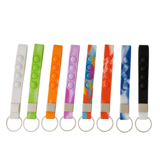 Fidget Popper Keychains Colour Range